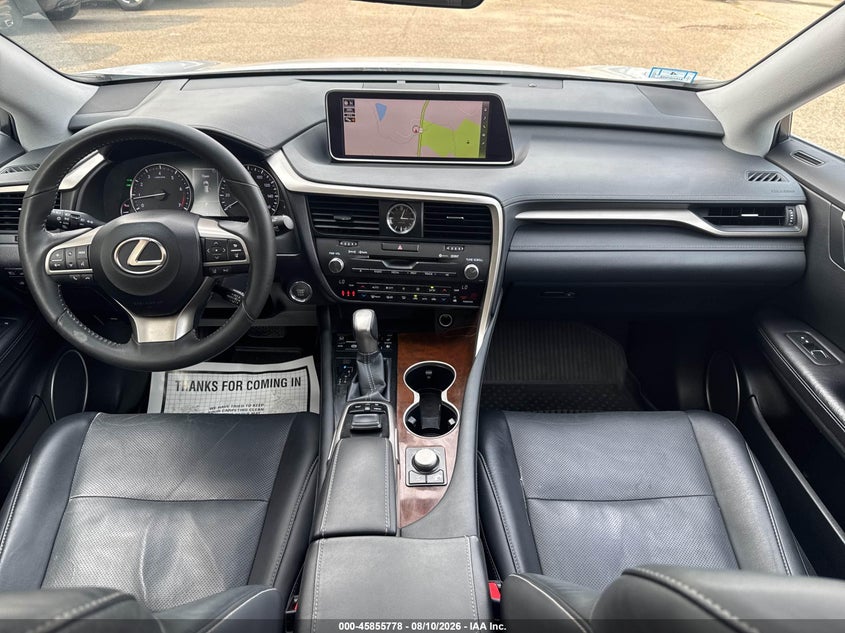 LEXUS RX 350 2017 VIN 2T2BZMCA5HC070875