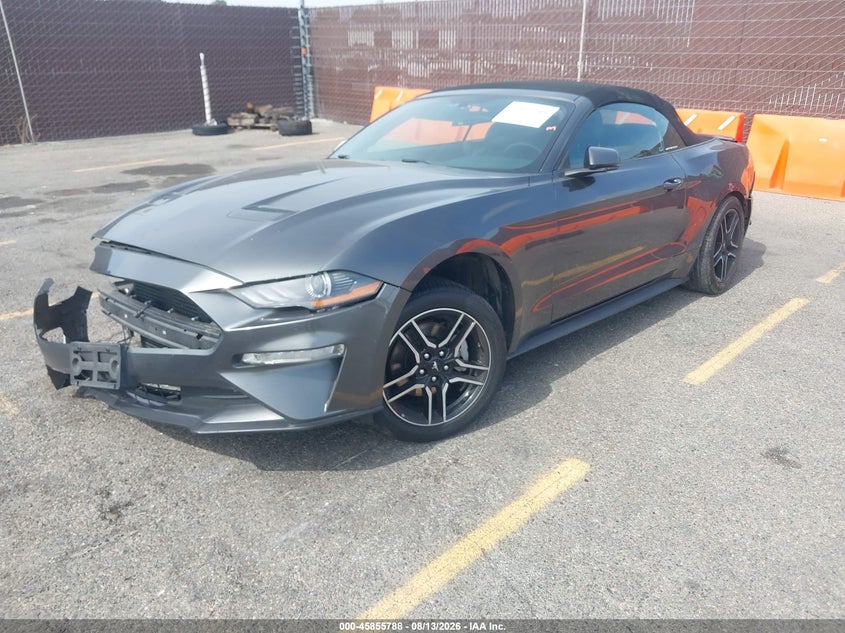 Vin: 1fatp8uh3k5126226, lot: 46354721, ford mustang ecoboost premium 20192