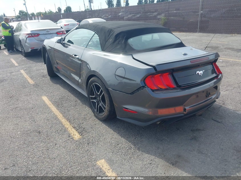 Vin: 1fatp8uh3k5126226, lot: 46354721, ford mustang ecoboost premium 20193