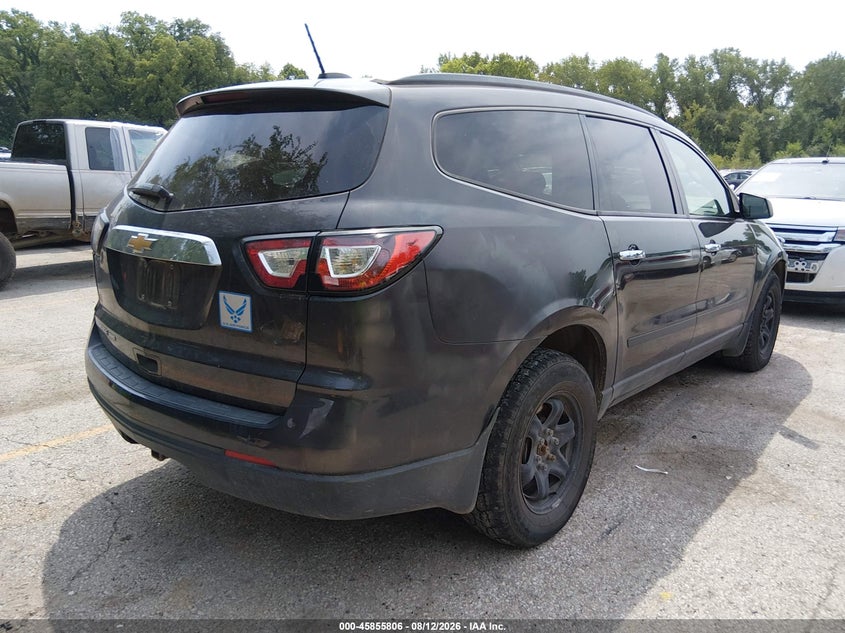 Vin: 1gnkvfkd0hj187315, lot: 46354739, chevrolet traverse ls 20174