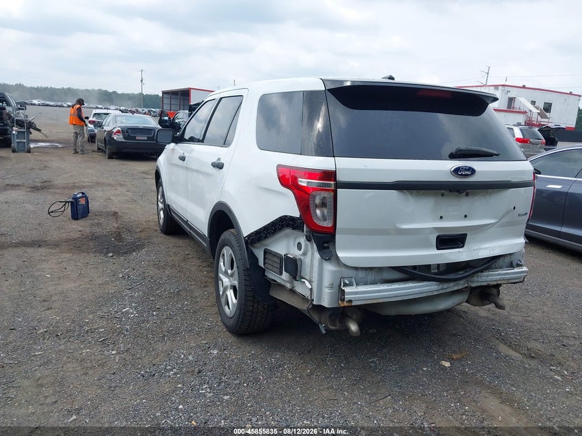 Vin: 1fm5k8ar8fgc08523, lot: 46354768, ford utility police interceptor 20153