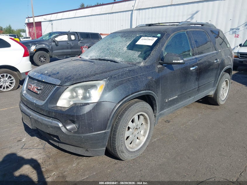 2007 GMC Acadia, Полностью сгорел, IAAI, VIN 1GKEV23777J150806 — фото 2