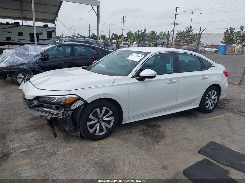 2024 HONDA CIVIC SEDAN 2.0L I-4 DI, DOHC, VVT, REGULAR , 158HP