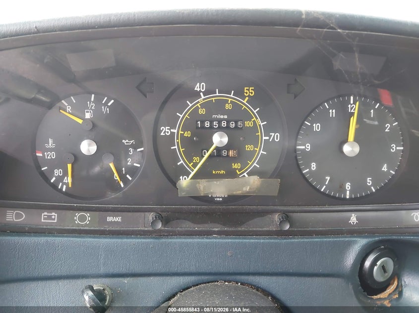 MERCEDES-BENZ 300 1981 VIN WDBAB30A9BB223572