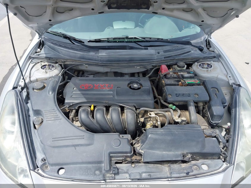 TOYOTA CELICA 2001 VIN JTDDR32T810089480