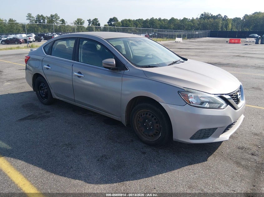 Vin: 3n1ab7ap5gy229232, lot: 46354848, nissan sentra s 20161