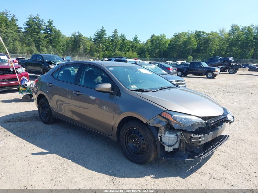 2018 TOYOTA COROLLA auction photo 1