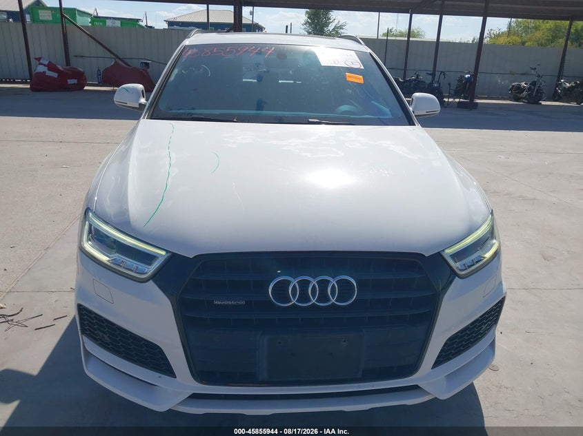 AUDI Q3 2018 VIN WA1JCCFS8JR012104