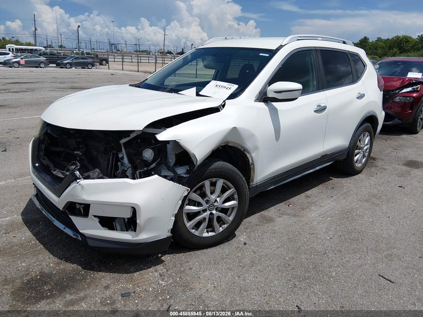 2018 Nissan Rogue, Удар спереди, IAAI, VIN KNMAT2MT2JP616576 — фото 2