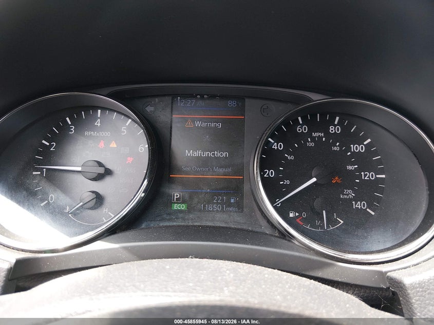 2018 NISSAN ROGUE SPORT UTILITY VEHICLE 2.5L I-4 DOHC, VVT, 170HP