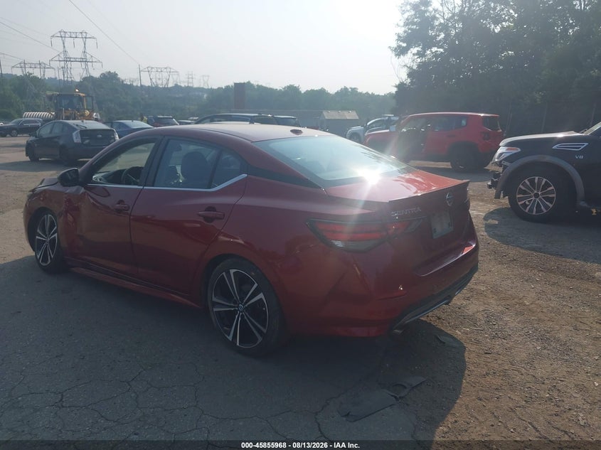 2021 NISSAN SENTRA auction photo 3