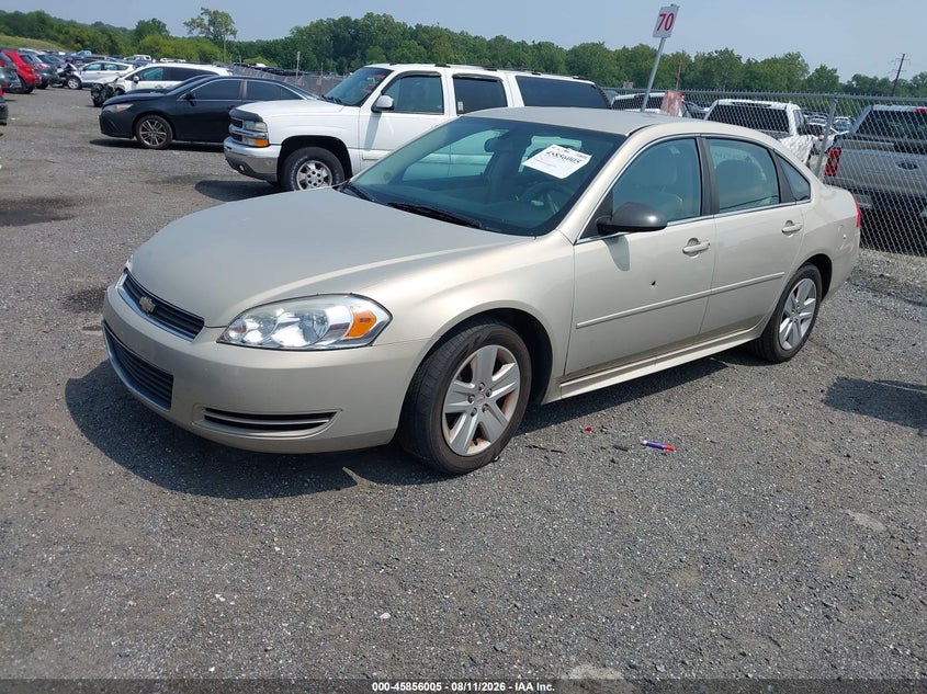 2011 CHEVROLET IMPALA SEDAN 3.5L V-6 VVT, 211HP