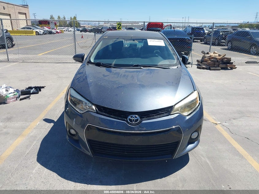 2016 TOYOTA COROLLA SEDAN 1.8L I-4 DOHC, VVT, 132HP