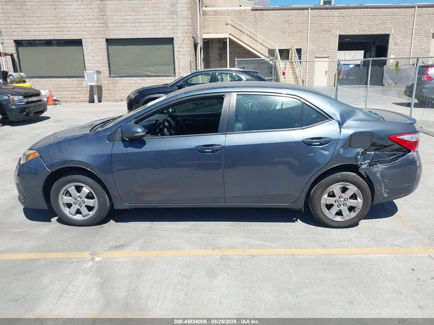 2016 TOYOTA COROLLA SEDAN 1.8L I-4 DOHC, VVT, 132HP