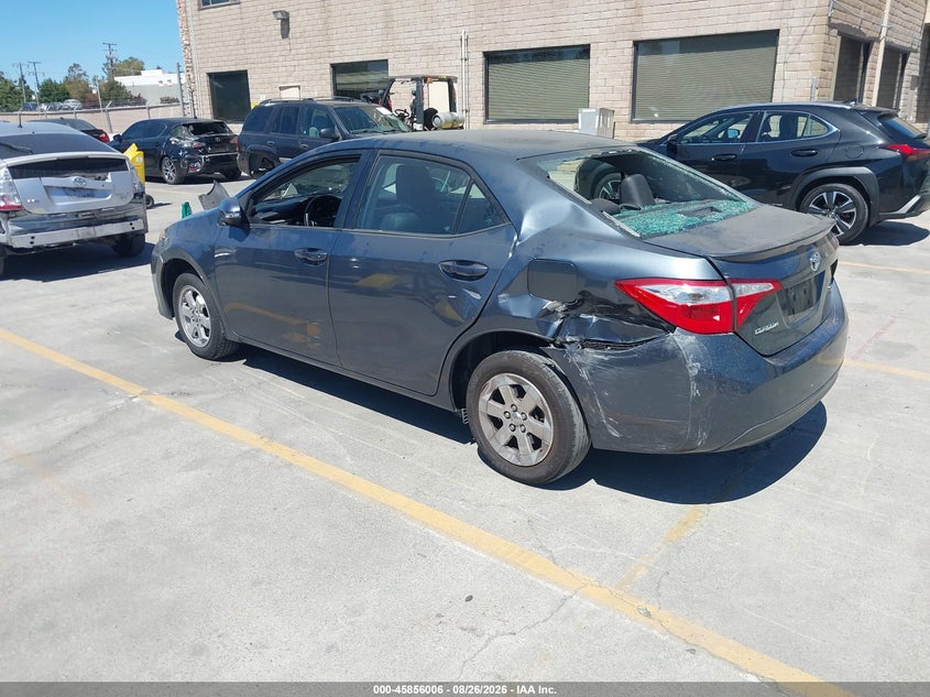 2016 TOYOTA COROLLA SEDAN 1.8L I-4 DOHC, VVT, 132HP