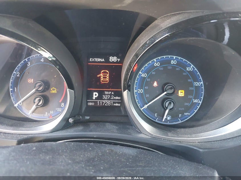 2016 TOYOTA COROLLA SEDAN 1.8L I-4 DOHC, VVT, 132HP