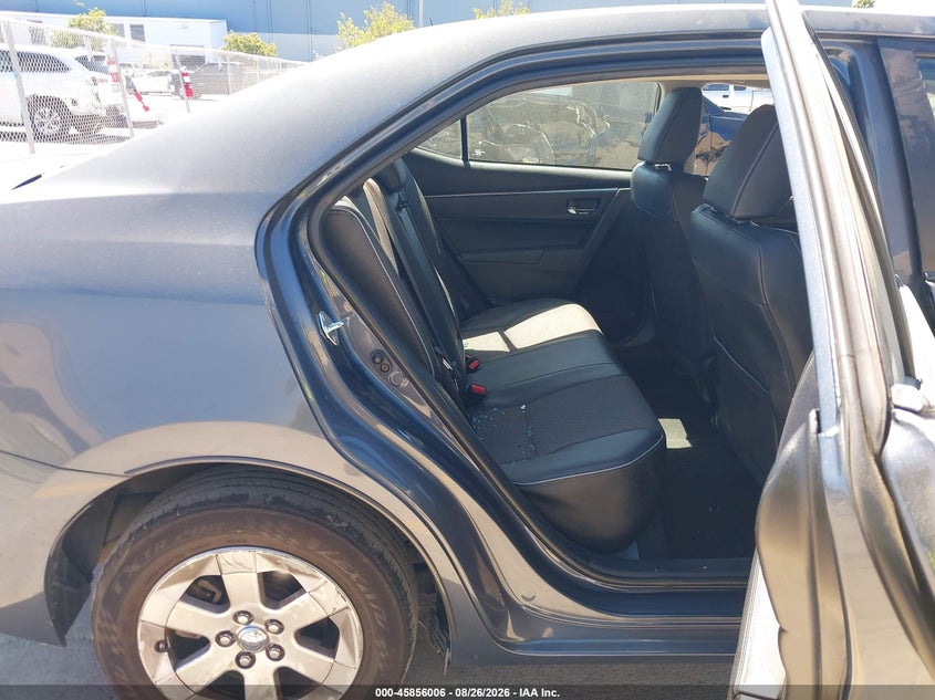 2016 TOYOTA COROLLA SEDAN 1.8L I-4 DOHC, VVT, 132HP