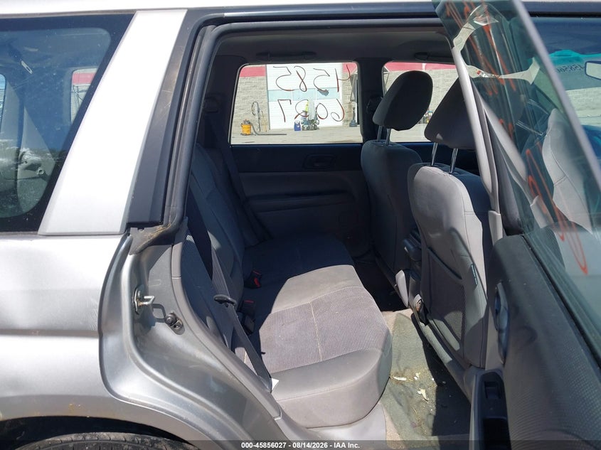 SUBARU FORESTER 2007 VIN JF1SG63667H727507