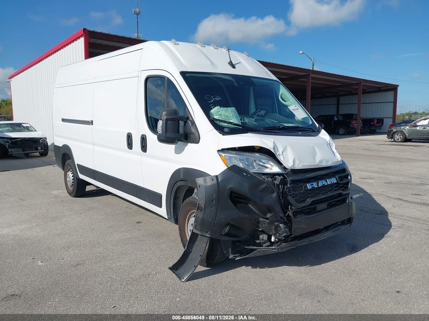 Vin: 3c6lrvdg9se520299, lot: 46354982, ram promaster 2500 tradesman high roof 159 wb w/pass seat 2025 img_1
