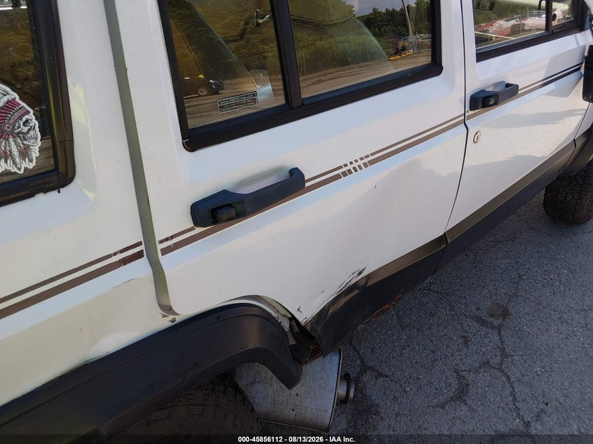 1992 JEEP CHEROKEE SPORT UTILITY VEHICLE 4.0L I6 FI F