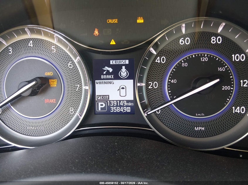 INFINITI QX56 2013 VIN JN8AZ2NE7D9040804