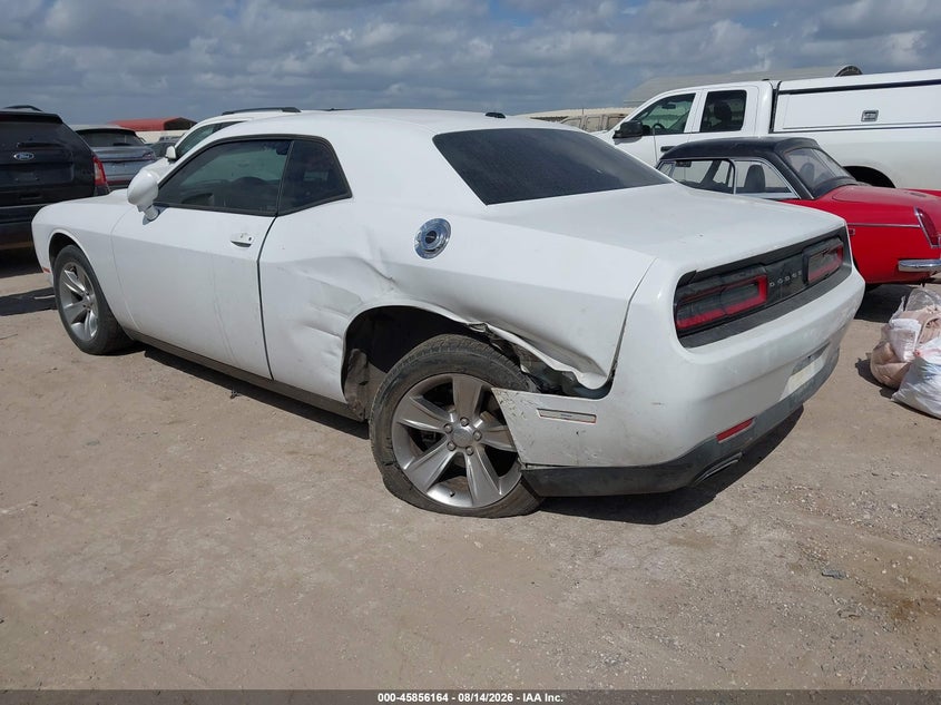 Vin: 2c3cdzag3fh747330, lot: 46355097, dodge challenger sxt 20153