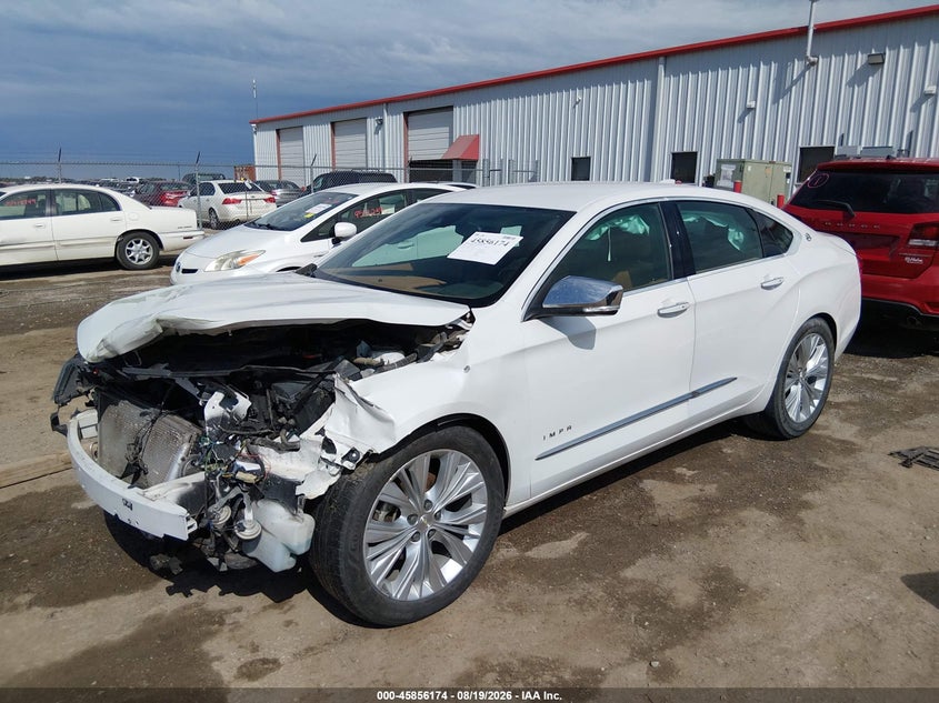 2015 Chevrolet Impala, Front End, IAAI, VIN 1G1165S37FU133940 — photo 2