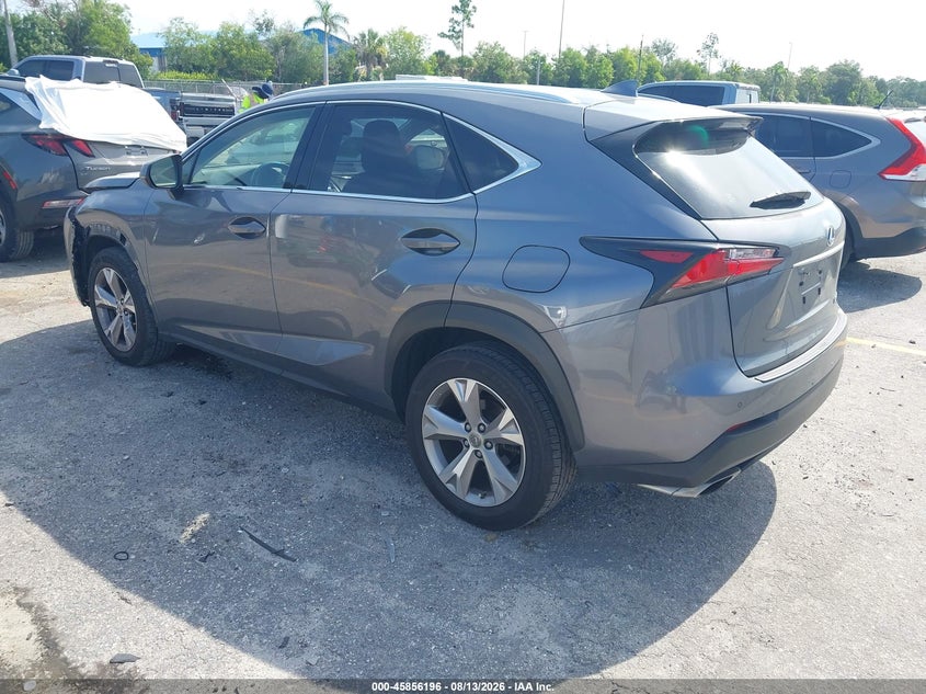LEXUS NX 200T 2017 VIN JTJYARBZ5H2066198