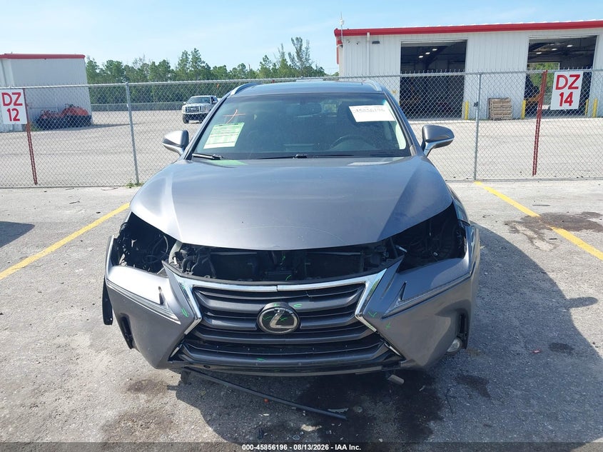 LEXUS NX 200T 2017 VIN JTJYARBZ5H2066198
