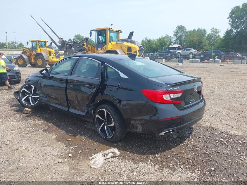 Vin: 1hgcv2e3xja002333, lot: 46355145, honda accord sport 2.0t 20183