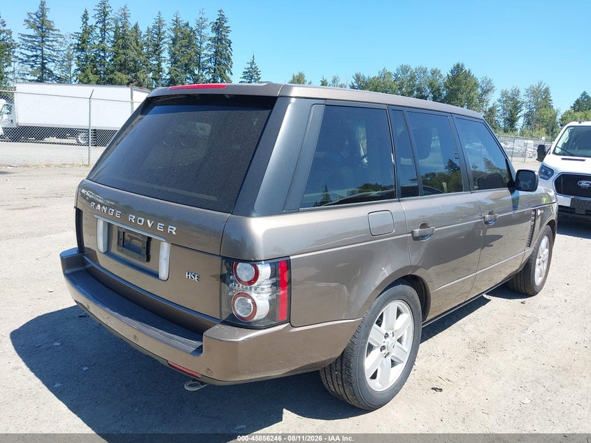 2012 LAND ROVER RANGE ROVER auction photo 4