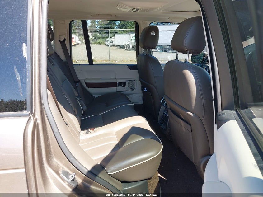 2012 LAND ROVER RANGE ROVER auction photo 8