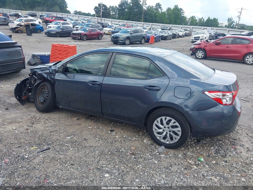 2017 TOYOTA COROLLA SEDAN 1.8L I-4 DOHC, VVT, 132HP