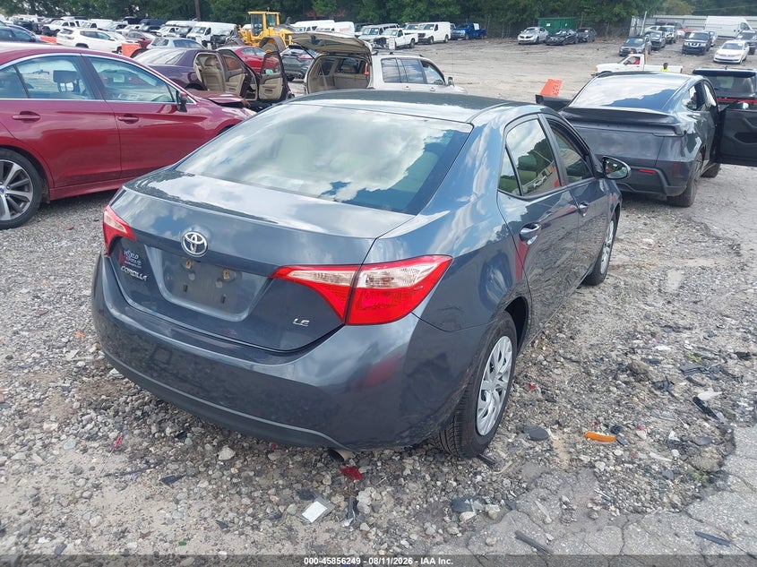 2017 TOYOTA COROLLA SEDAN 1.8L I-4 DOHC, VVT, 132HP