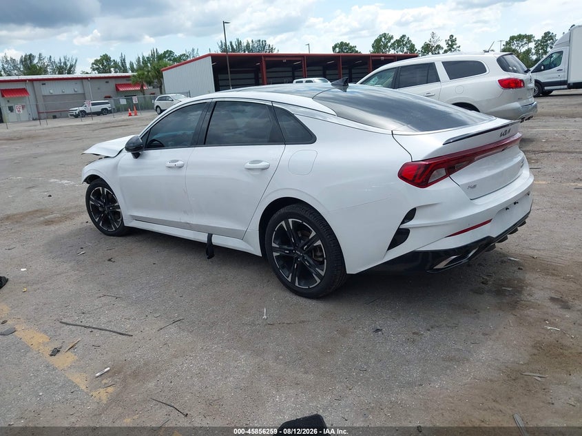 Vin: 5xxg64j29ng100026, lot: 46355192, kia k5 gt-line 20223