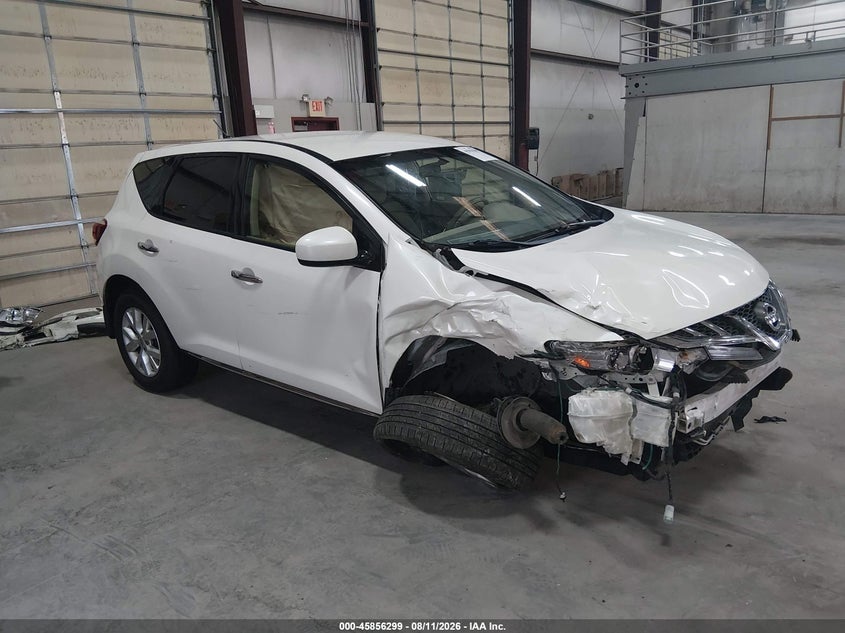 Vin: jn8az1mw7dw320891, lot: 46355232, nissan murano s 20131