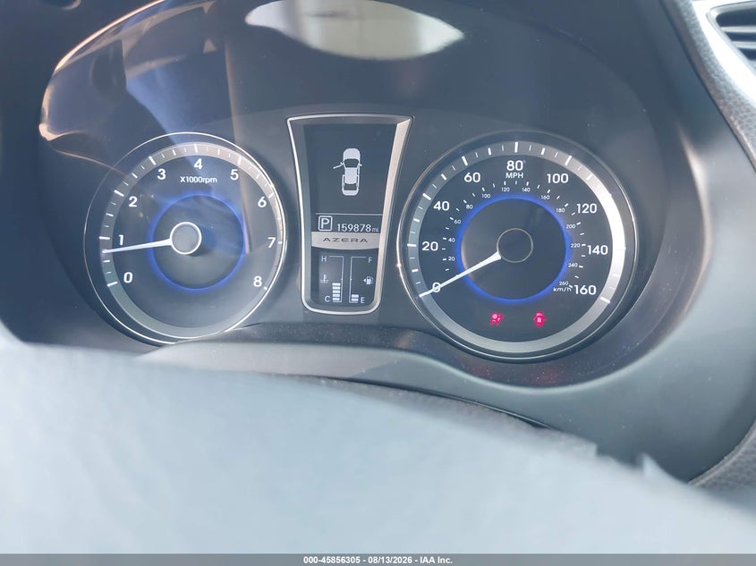 2013 HYUNDAI AZERA auction photo 7