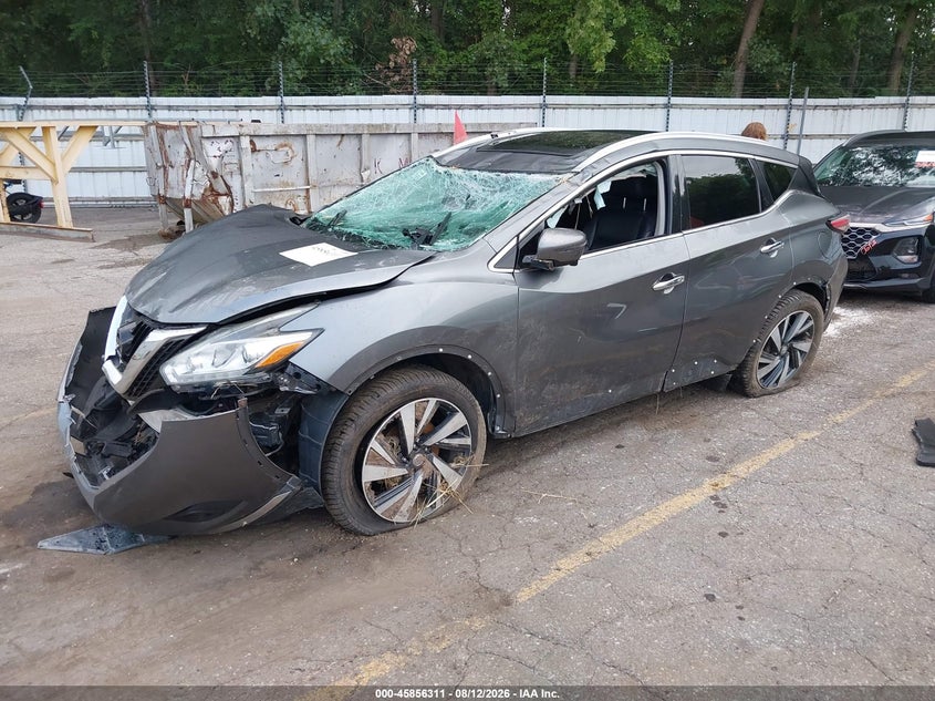 Vin: 5n1az2mh4gn100973, lot: 46355243, nissan murano platinum/s/sl/sv 20162