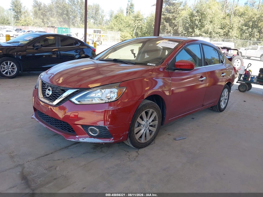 2019 Nissan Sentra, Rear, IAAI, VIN 3N1AB7AP8KY226835 — photo 2