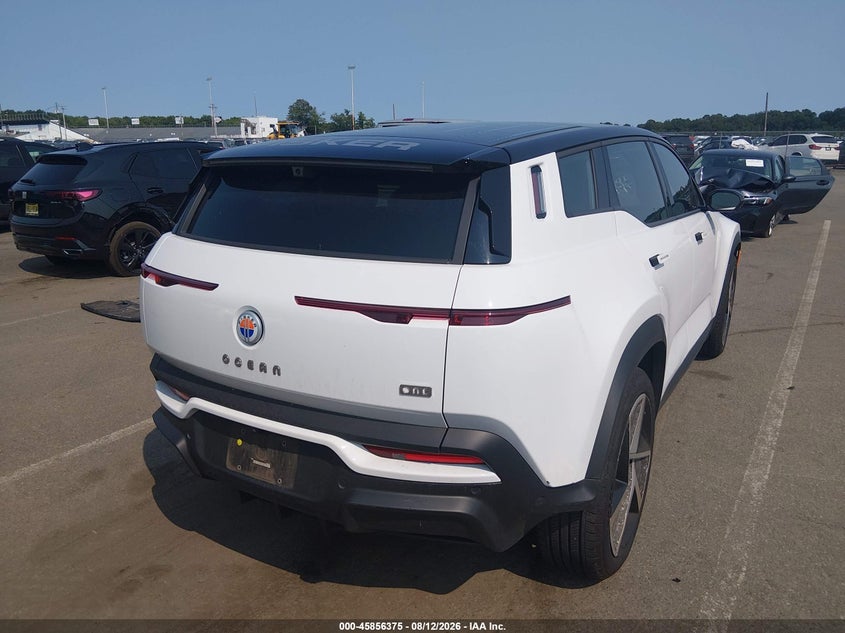 Vin: vcf1zbu24pg004376, lot: 46355308, fisker ocean one 20234