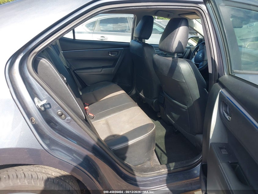 2014 TOYOTA COROLLA SEDAN 1.8L I-4 DOHC, VVT, 132HP