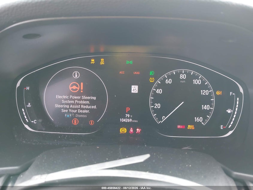 2019 HONDA ACCORD auction photo 7