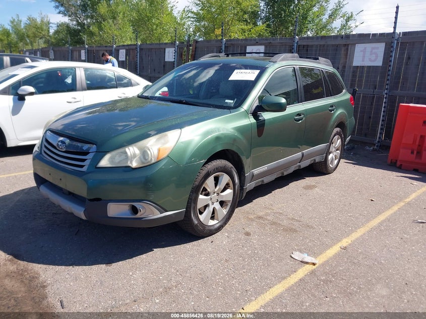 2011 Subaru Outback, Normal Wear & Tear, IAAI, VIN 4S4BRBKC0B3321566 — photo 2