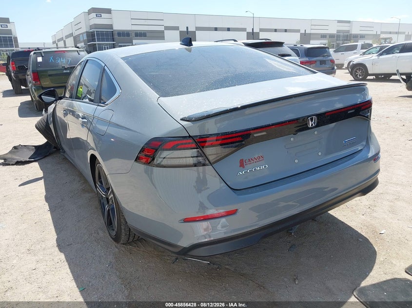 Vin: 1hgcy2f5xra072773, lot: 46355361, honda accord hybrid sport 20243