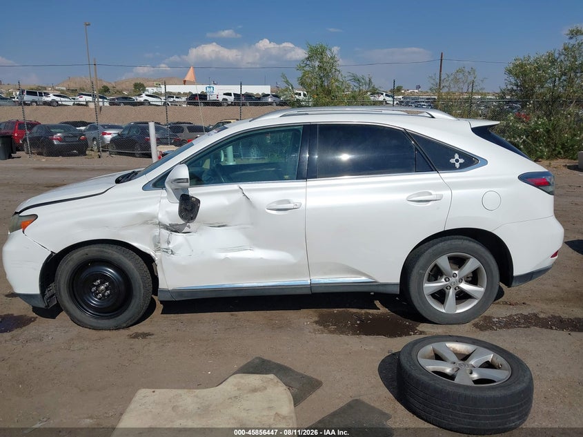 LEXUS RX 350 2010 VIN 2T2BK1BA6AC003373