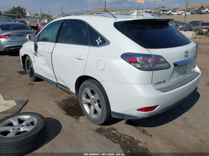 LEXUS RX 350 2010 VIN 2T2BK1BA6AC003373