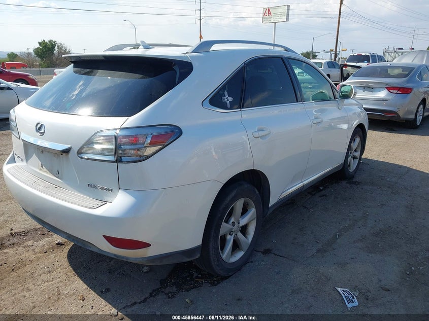 LEXUS RX 350 2010 VIN 2T2BK1BA6AC003373