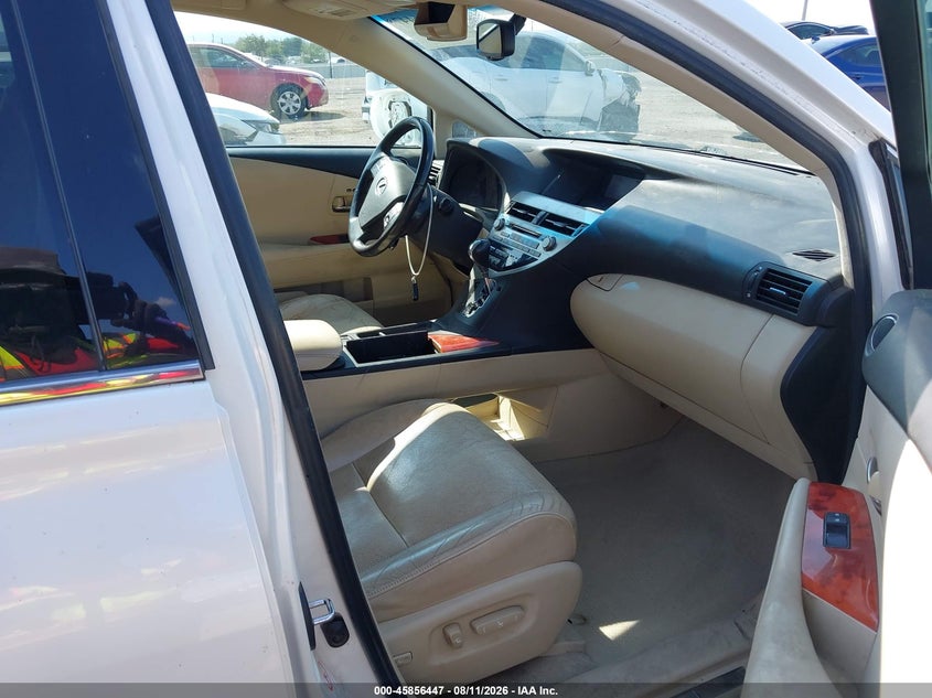 LEXUS RX 350 2010 VIN 2T2BK1BA6AC003373