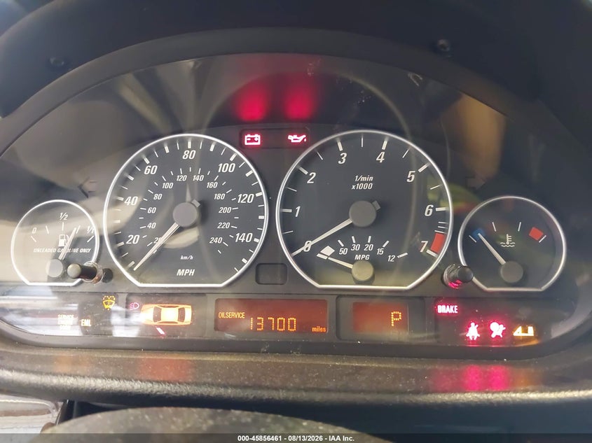 BMW 330CI 2004 VIN WBABW53434PL41695