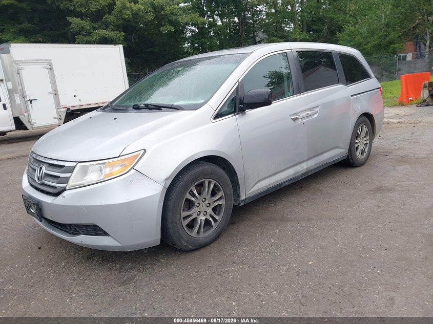 2012 Honda Odyssey, Normal Wear & Tear, IAAI, VIN 5FNRL5H64CB139655 — photo 2